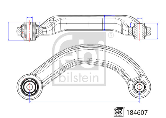 FEBI BILSTEIN 184607 носач,...