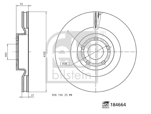 FEBI BILSTEIN 184664...