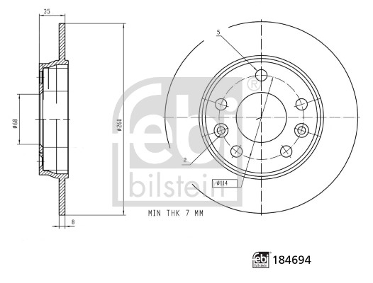 FEBI BILSTEIN 184694...