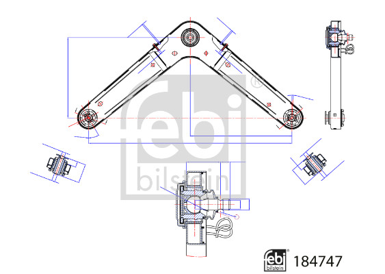 FEBI BILSTEIN 184747 Bras...