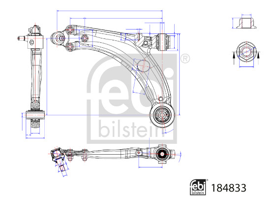 FEBI BILSTEIN 184883 Brat,...