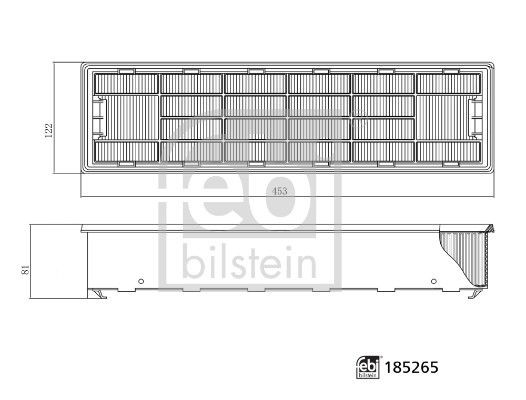 FEBI BILSTEIN 185265 Filter, cabin air
