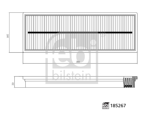 FEBI BILSTEIN 185267 Filter, Innenraumluft