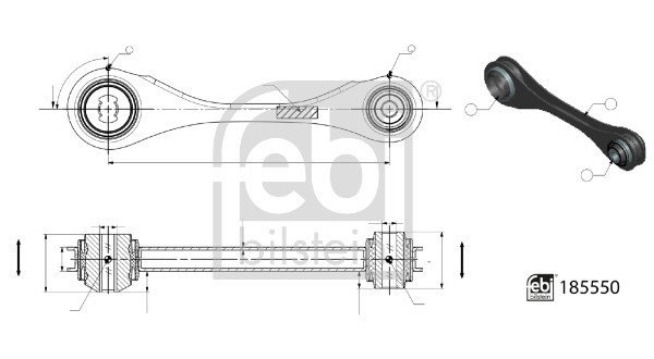 FEBI BILSTEIN 185550 Brat,...