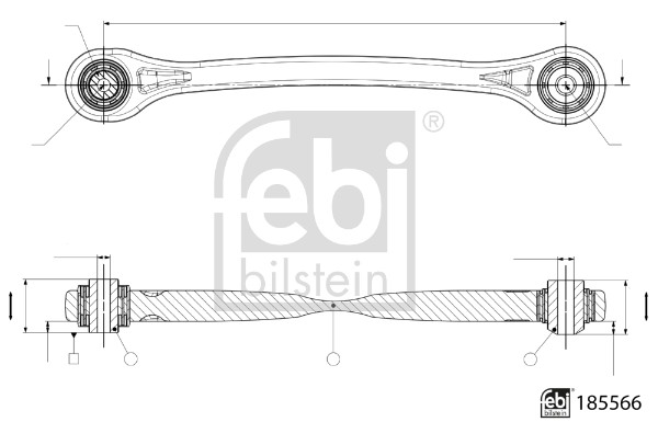 FEBI BILSTEIN 185566 носач,...