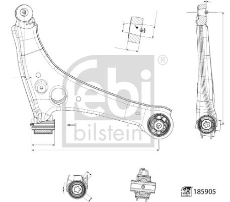 FEBI BILSTEIN 185905 Brat,...