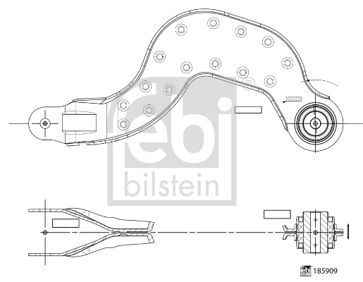 FEBI BILSTEIN 185909 носач,...