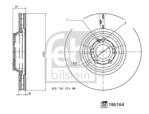 FEBI BILSTEIN 186164...