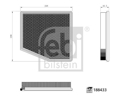 FEBI BILSTEIN 188433 Luftfilter