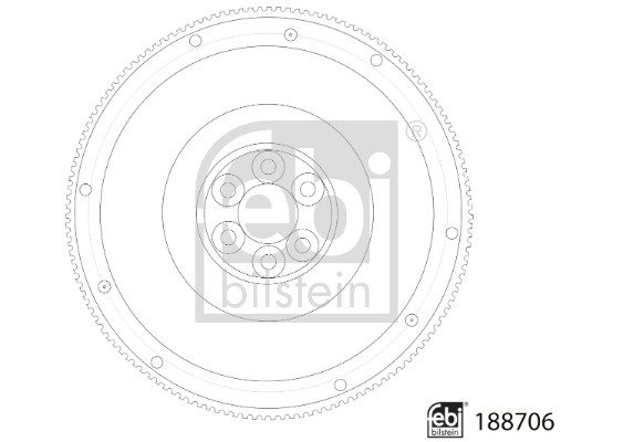 FEBI BILSTEIN 188706 Schwungrad