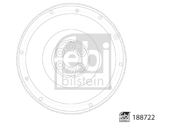 FEBI BILSTEIN 188722 Schwungrad