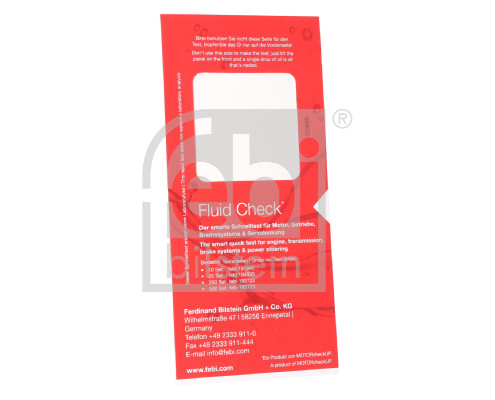 FEBI BILSTEIN 192722 Testpapier, Ölgüte