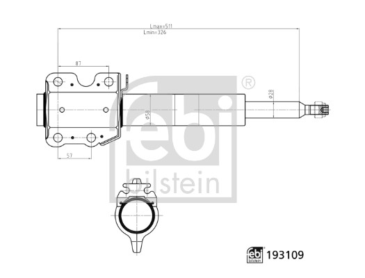 FEBI BILSTEIN 193109 Stoßdämpfer