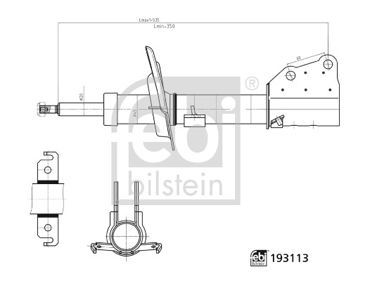 FEBI BILSTEIN 193113 Stoßdämpfer