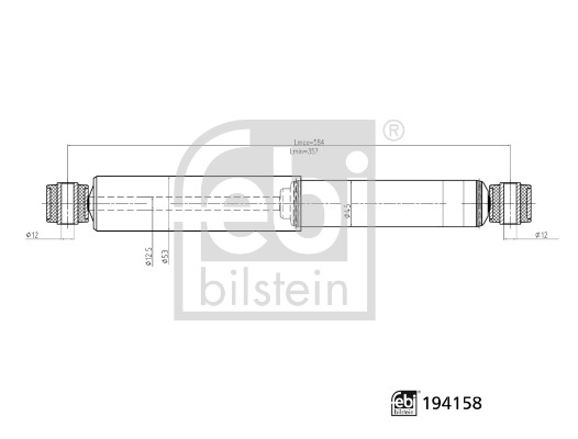 FEBI BILSTEIN 194158 Stoßdämpfer