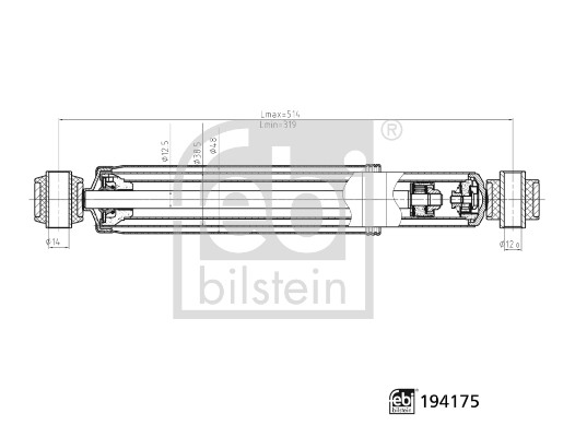 FEBI BILSTEIN 194175 Stoßdämpfer