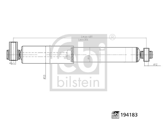 FEBI BILSTEIN 194183 Stoßdämpfer