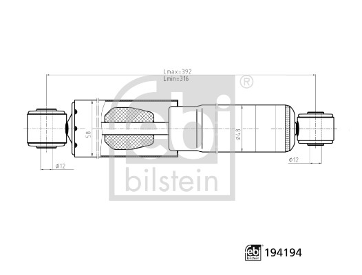 FEBI BILSTEIN 194194 Stoßdämpfer