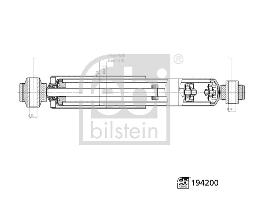 FEBI BILSTEIN 194200 Stoßdämpfer