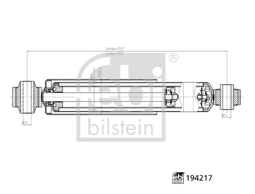 FEBI BILSTEIN 194217 Stoßdämpfer