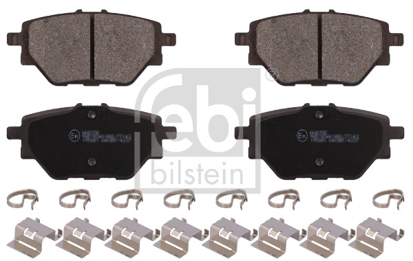 FEBI BILSTEIN 195081 Bremsbelagsatz, Scheibenbremse