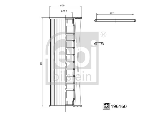 FEBI BILSTEIN 196160 Ölfilter