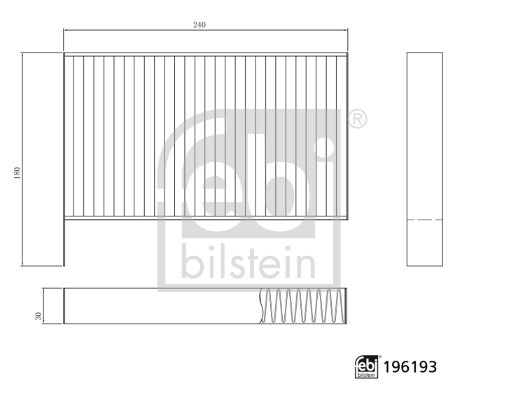 FEBI BILSTEIN 196193 Filter, Innenraumluft