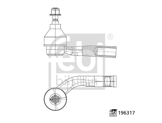 FEBI BILSTEIN 196317 Spurstangenkopf