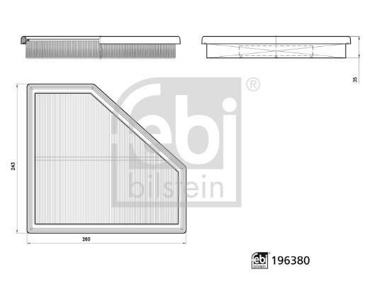 FEBI BILSTEIN 196380 Luftfilter