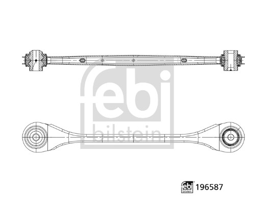 FEBI BILSTEIN 196587 Lenker, Radaufhängung
