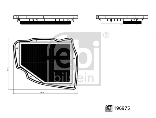FEBI BILSTEIN 196975 Luftfilter