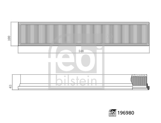 FEBI BILSTEIN 196980 Filter, Innenraumluft