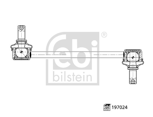 FEBI BILSTEIN 197024 Stange/Strebe, Stabilisator