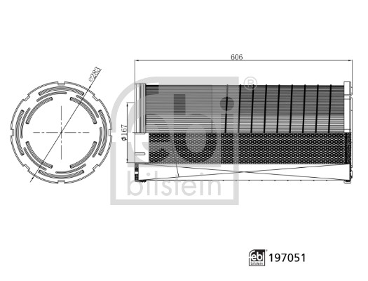 FEBI BILSTEIN 197051 Luftfilter