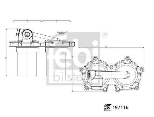 FEBI BILSTEIN 197116 Kraftstofffilter