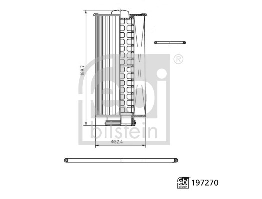 FEBI BILSTEIN 197270 Hydraulikfiltersatz, Automatikgetriebe