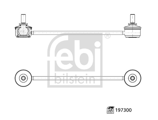 FEBI BILSTEIN 197300 Stange/Strebe, Stabilisator