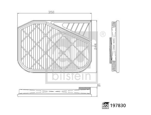 FEBI BILSTEIN 197830 Luftfilter