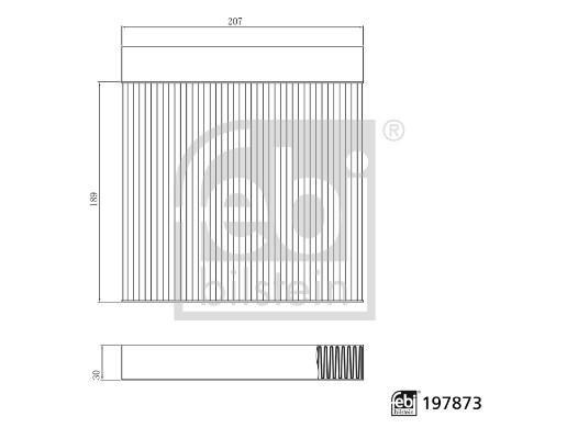 FEBI BILSTEIN 197873 Filter, Innenraumluft