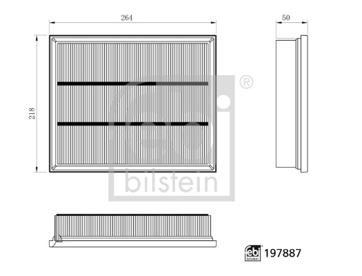 FEBI BILSTEIN 197887 Luftfilter