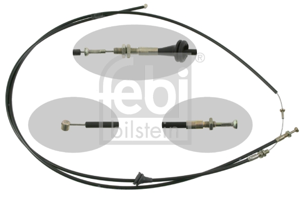 FEBI BILSTEIN 21213 Cavo comando cofano motore