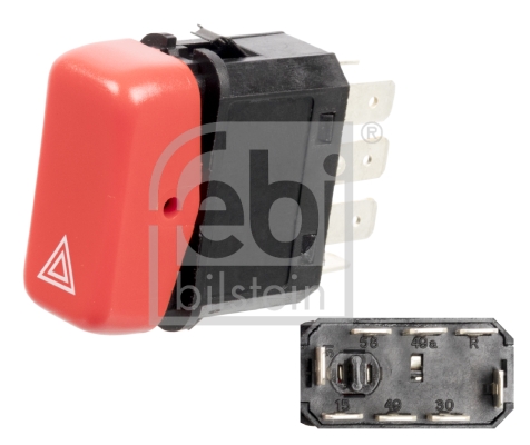 FEBI BILSTEIN 24470 Interruttore, Lampeggiatore d'emergenza