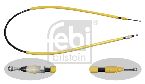 FEBI BILSTEIN 33168 Cavo comando, Freno stazionamento-Cavo comando, Freno stazionamento-Ricambi Euro