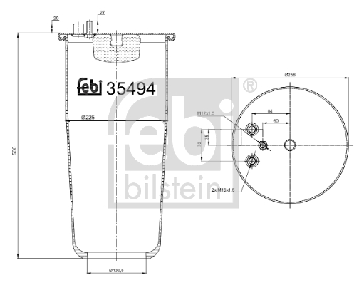 FEBI BILSTEIN 35494 Burduf,...