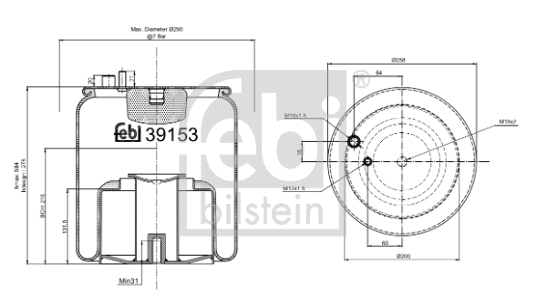 FEBI BILSTEIN 39153 Burduf,...