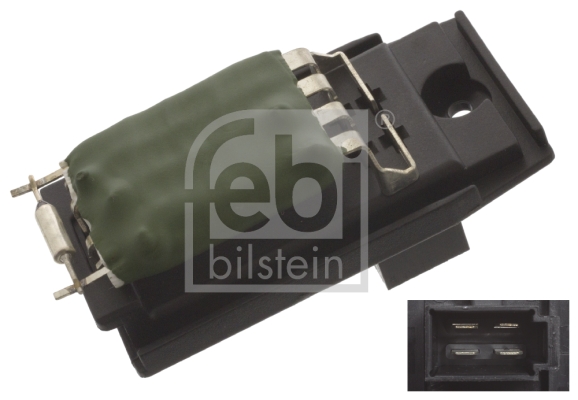 FEBI BILSTEIN 45415 Resistenza, Ventilatore abitacolo-Resistenza, Ventilatore abitacolo-Ricambi Euro