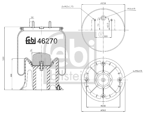 FEBI BILSTEIN 46270 Burduf,...