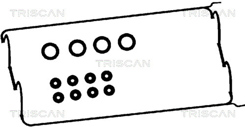 TRISCAN 515-3036 Packningssats, ventilkåpa