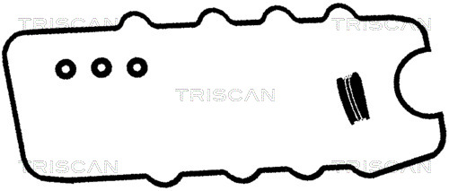 TRISCAN 515-4002 Packningssats, ventilkåpa