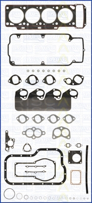 TRISCAN 598-1709 Packningssats, topplock